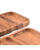 Planche à servir en Bois Chop marron - 19x3x28 cm