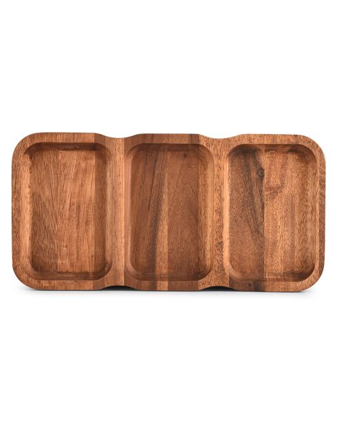Planche à servir en Bois Chop marron - 19x3x38 cm