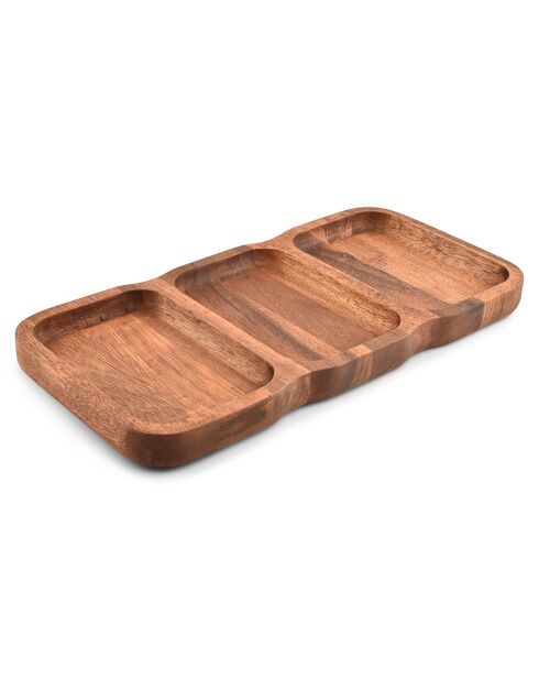 Planche à servir en Bois Chop marron - 19x3x38 cm