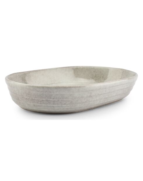 Plat à four en Grès Bake gris - 21.5x5.5x31 cm