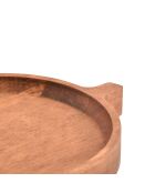 Plat à servir en Bois Chop marron - 25x3.5x28.5 cm