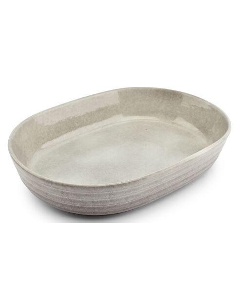 Plat à four en Grès Bake gris - 26.5x7x36.5 cm