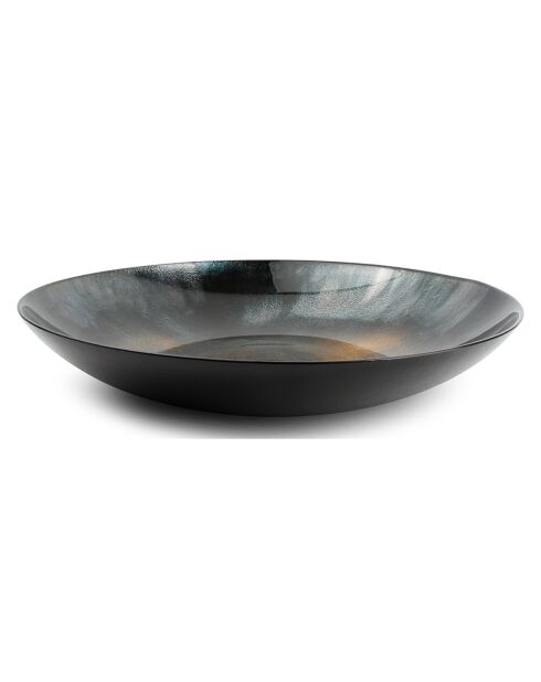 Plat décoratif Cosmo noir - 40x6.2x40 cm
