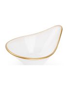 6 Bols Glint transparent/blanc - D.7 cm