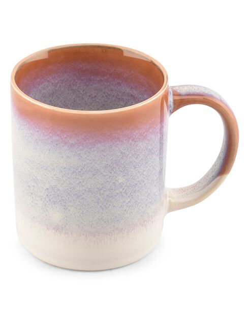 4 Chopes en Porcelaine Vera rose - 27 cl