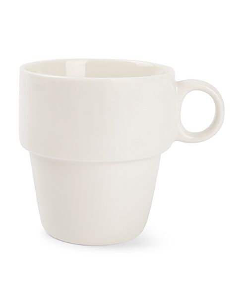 Tasse en Porcelaine Note blance - 26 cl