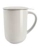 Tasse de thé en Grès Juno blanche - 50 cl