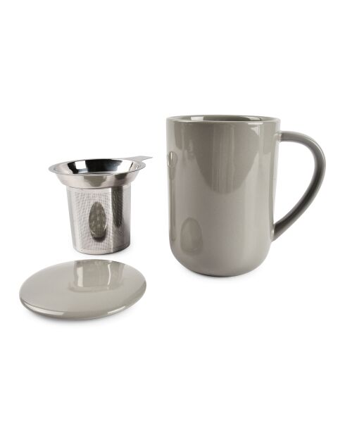 Tasse de thé en Grès Juno grise - 50 cl