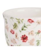 Coquetier fleur le collectionneur multicolore  -  5x6 cm