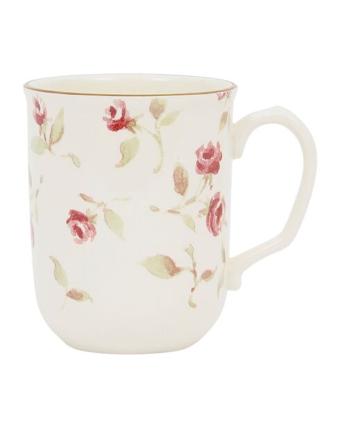 Tasse  rose/doré  - 34cl