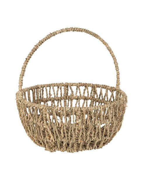 Panier chaumiere naturel  -  25x10-26 cm