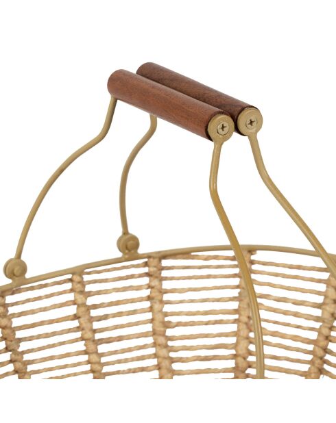 2 cestas de cuerda natural