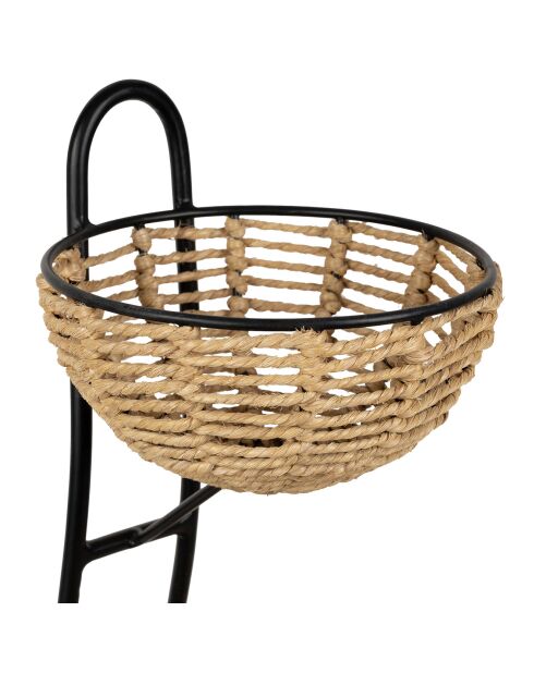 Servant 3 mandjes naturel - 26x27x56 cm