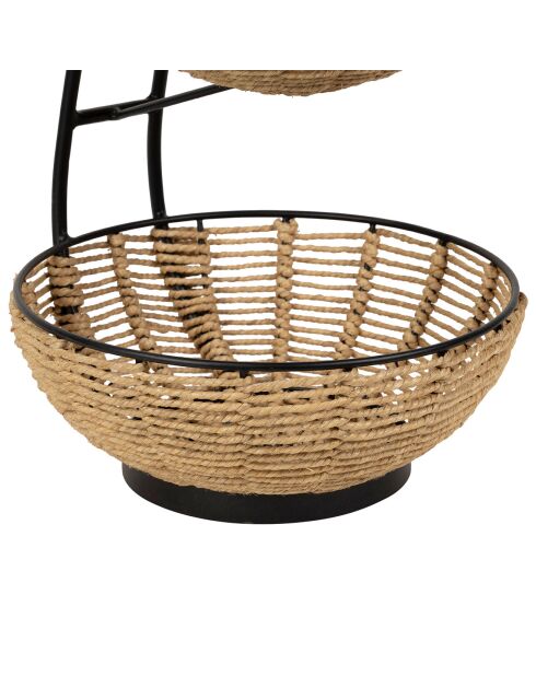 Servant 3 mandjes naturel - 26x27x56 cm