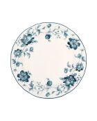 Assiette plate Margaux  bleue -  D.26 cm