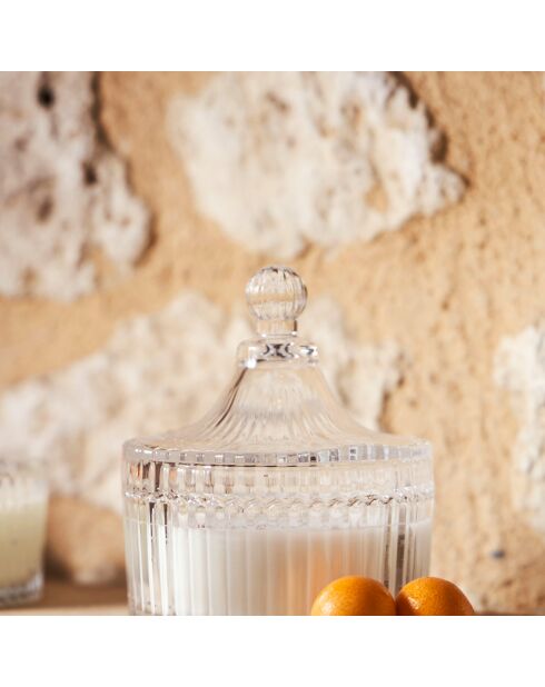 Bougie tradition senteur abricot roussillon  blanche - 180g
