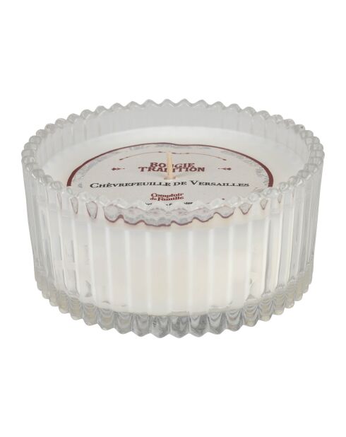 Bougie tradition senteur chevrefeuille naturel - 180g