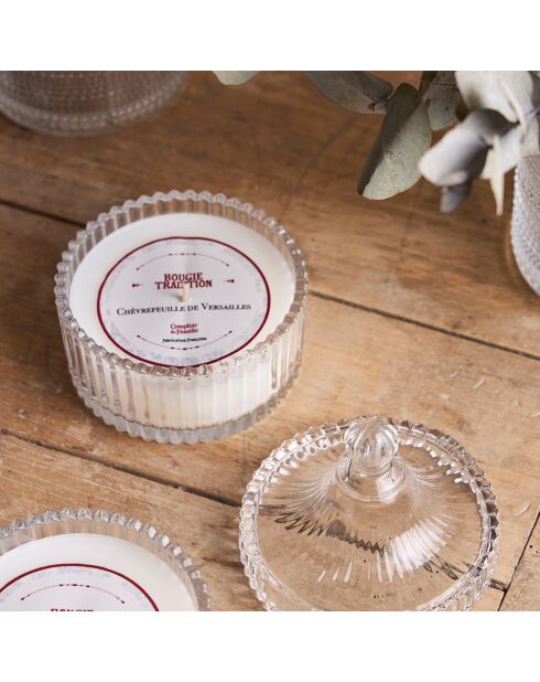 Bougie tradition senteur chevrefeuille naturel - 180g