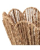 2 Corbeilles chaumiere  naturel