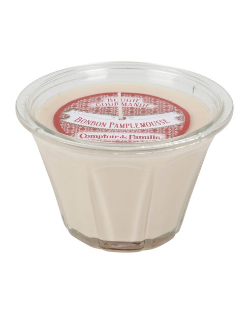 Candela gourmet profumata con caramelle all'arancia e pompelmo - 220 g