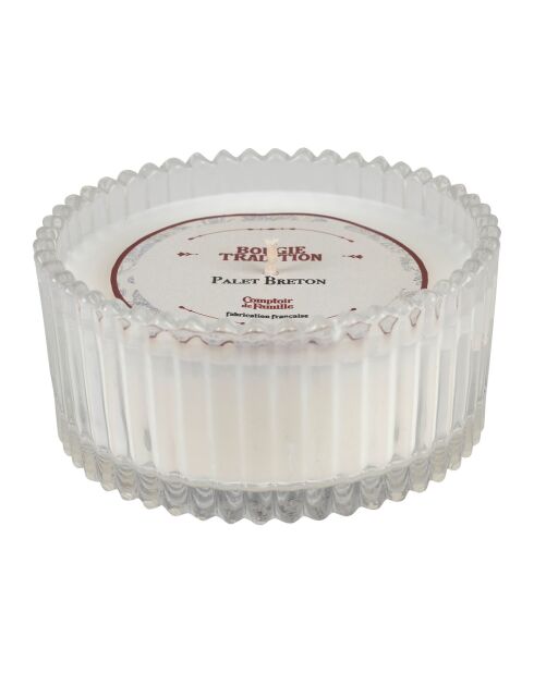 Bougie tradition senteur palet breton  naturel  - 180 g