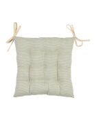 Galette vierkante stoel country sage - 40x40 cm