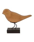 Natuurlijke landelijke musdecoratie - 18x6x14 cm