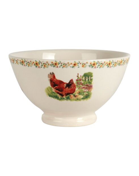 Bol Poule collection  naturel  - 75cl