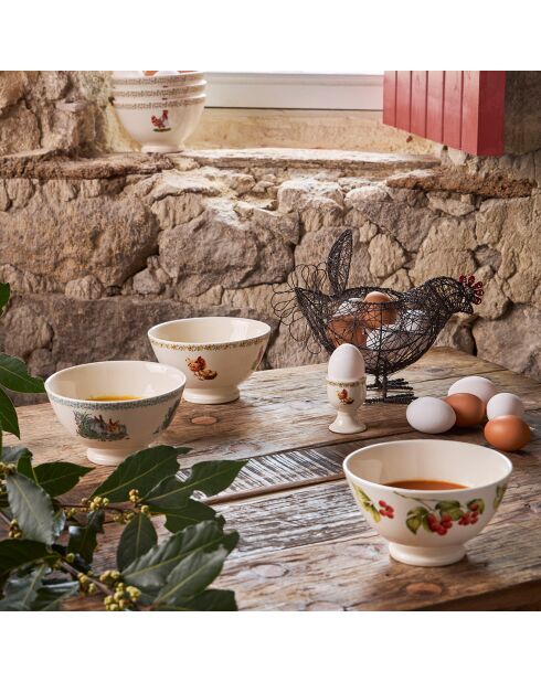 Bol Poule collection  naturel  - 75cl