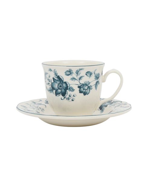 2 Tasses The margaux  bleu  - 20cl