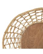 2 cestini in corda naturale