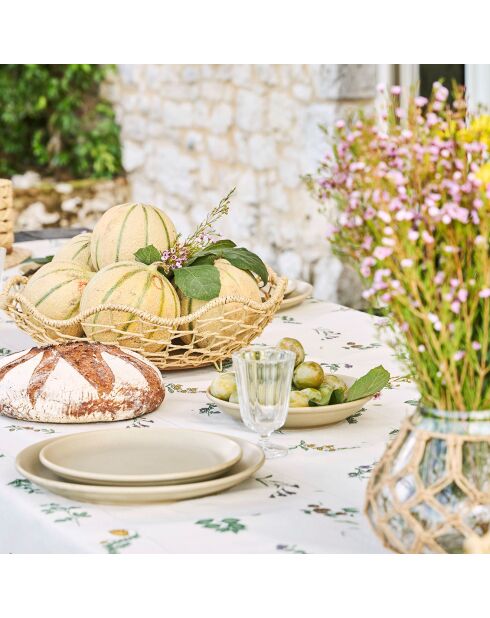 2 cestas de cuerda natural