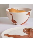 Saladier basse-cour  naturel  -  25.5x13.5 cm