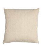Coussin poussin a la ferme naturel  -  45x45 cm