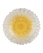 Plato hondo ámbar Anthemis - 40x8 cm