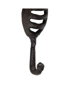 Patère abeille brune  -  15x13x2 cm