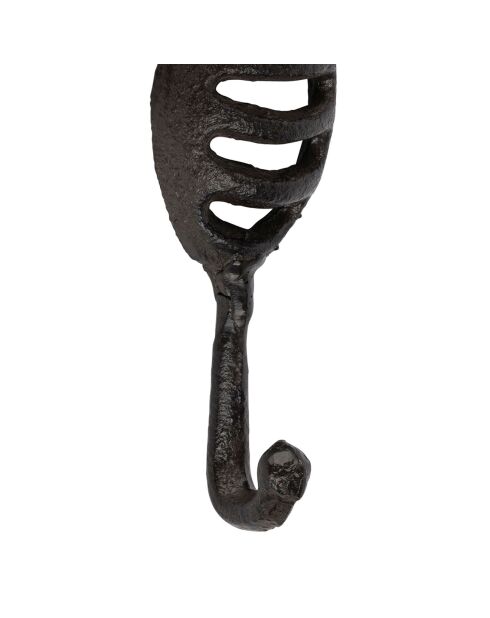 Patère abeille brune  -  15x13x2 cm