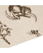 Bolsa para tartas Marie-lise marrón - 40x40 cm