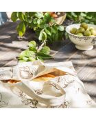 Bolsa para tartas Marie-lise marrón - 40x40 cm