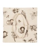 Bolsa para tartas Marie-lise marrón - 40x40 cm