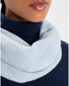 Echarpe 100% Cachemire Cascade icy blue