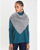 Echarpe 100% Cachemire Cascade grise