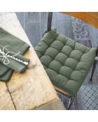 Seduta trapuntata Kala kaki - 38x38 cm