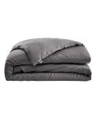 Housse de couette Bambou Salomé anthracite