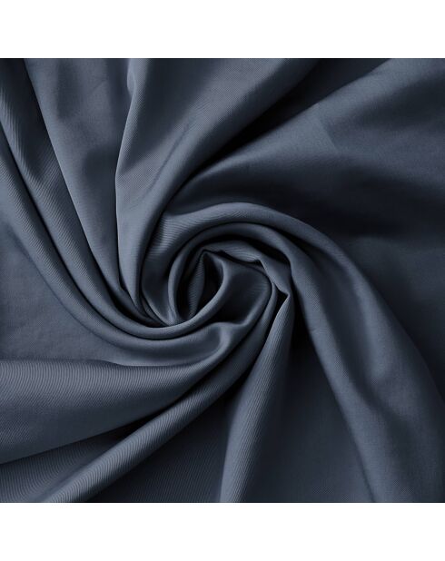 Taie d'oreiller Bambou Salomé bleu foncé