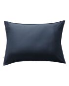 Taie d'oreiller Bambou Salomé bleu foncé