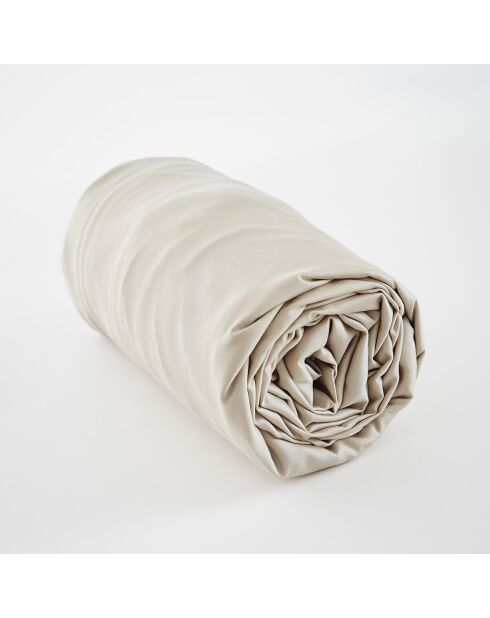Drap housse Bambou Salomé naturel