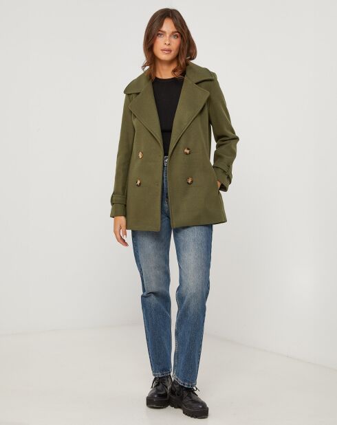 Manteau Olivia kaki