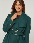 Manteau Oceane vert sapin