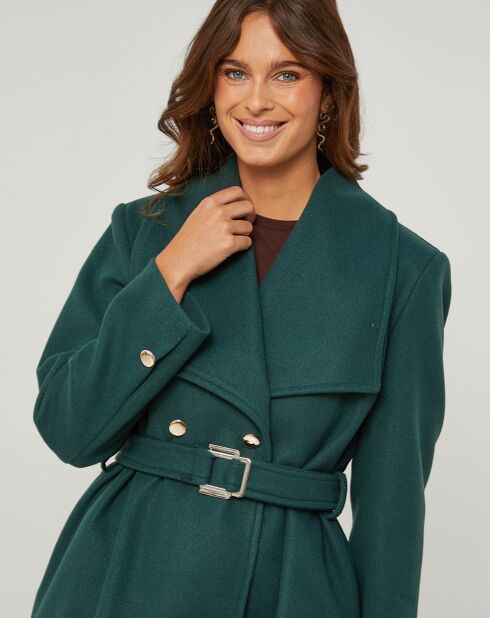 Manteau Oceane vert sapin